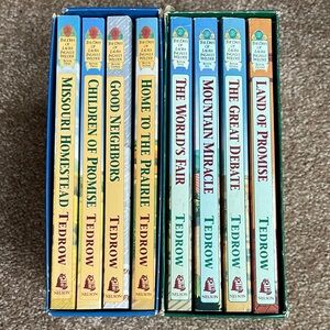 The Days of Laura Ingralls Wilder Books, Set of 8 total books.